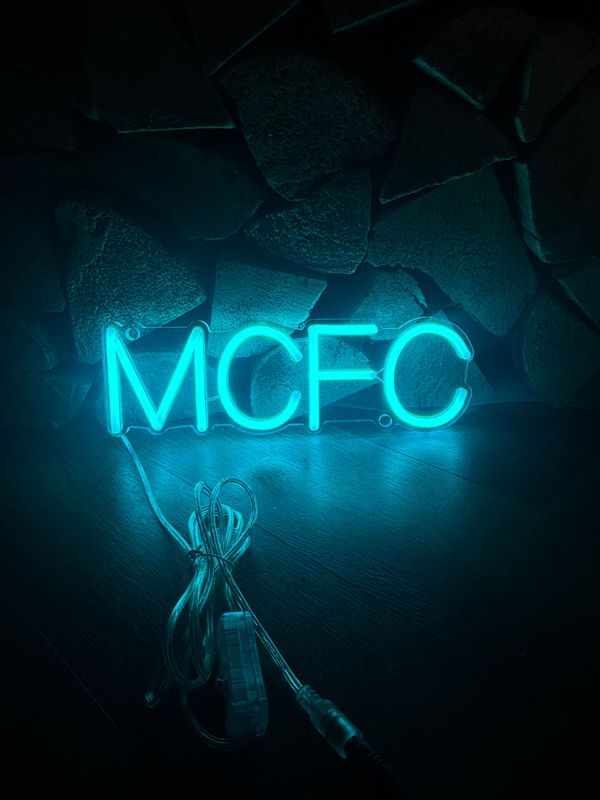 MCFC LED Neon Sign