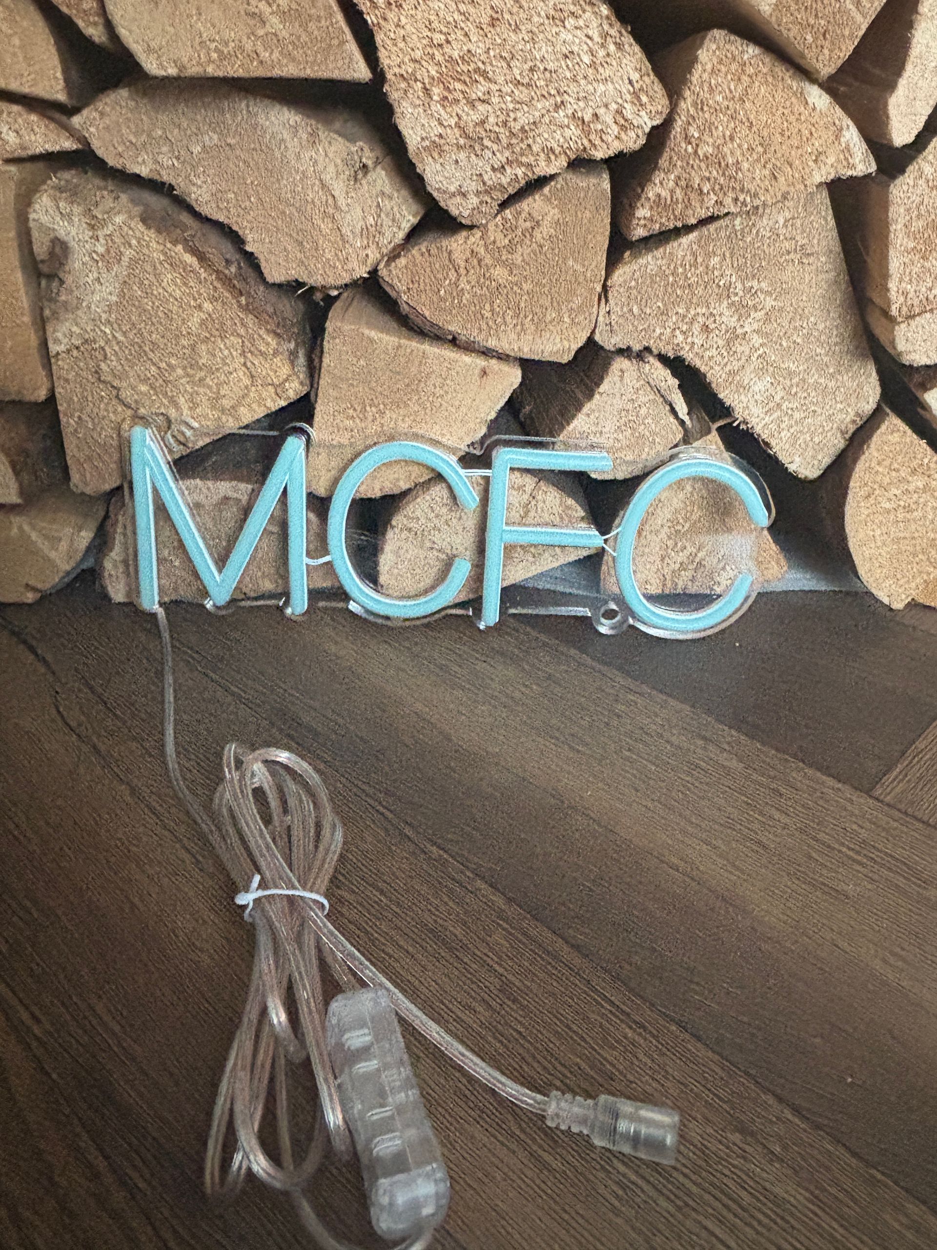 MCFC LED Neon Sign