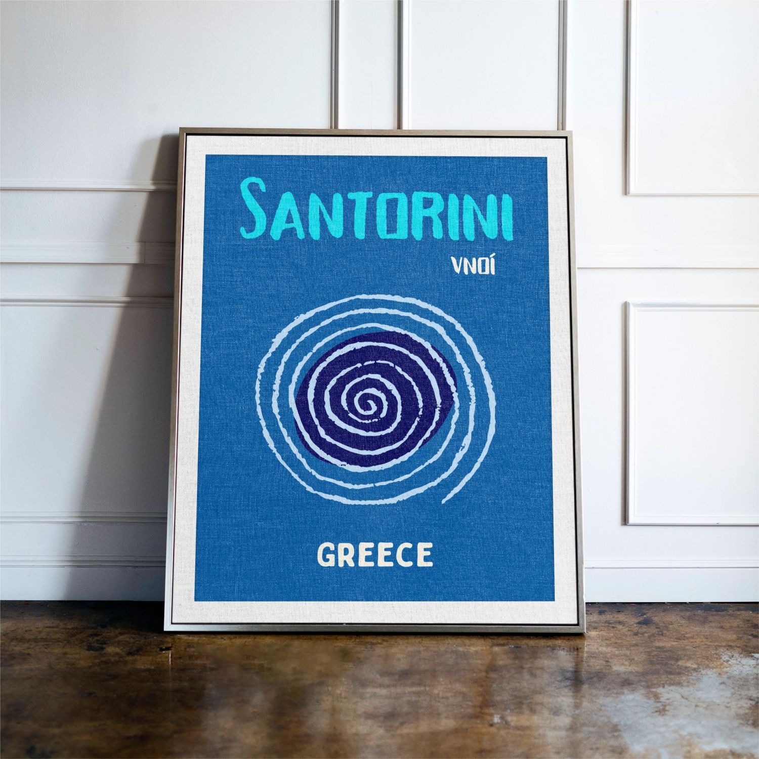 Santorini Print