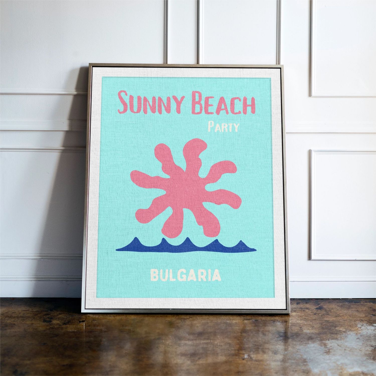 Sunny Beach Bulgaria Print