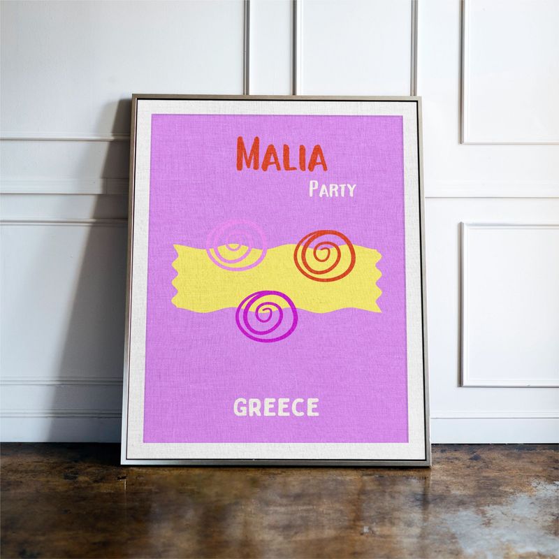 Malia Greece Print