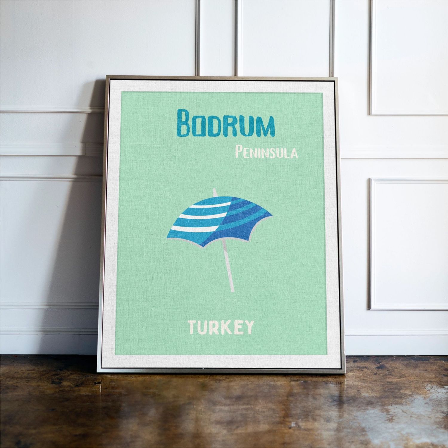Bodrum Turkey Print