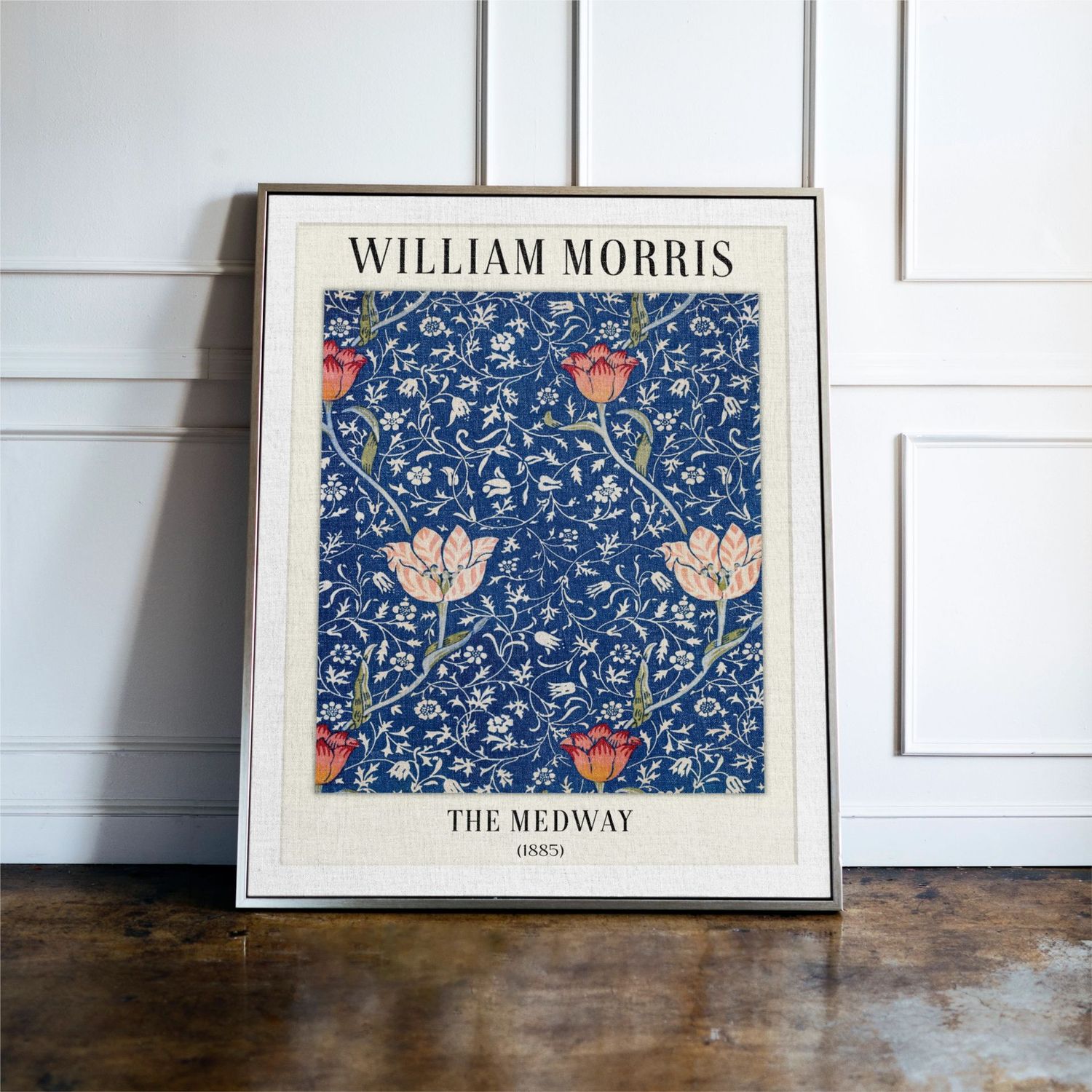 The Medway- William Morris Wall Art Print