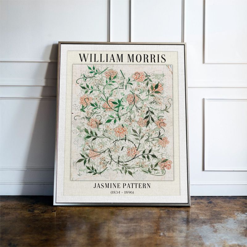 Jasmine Pattern - William Morris Wall Art Print