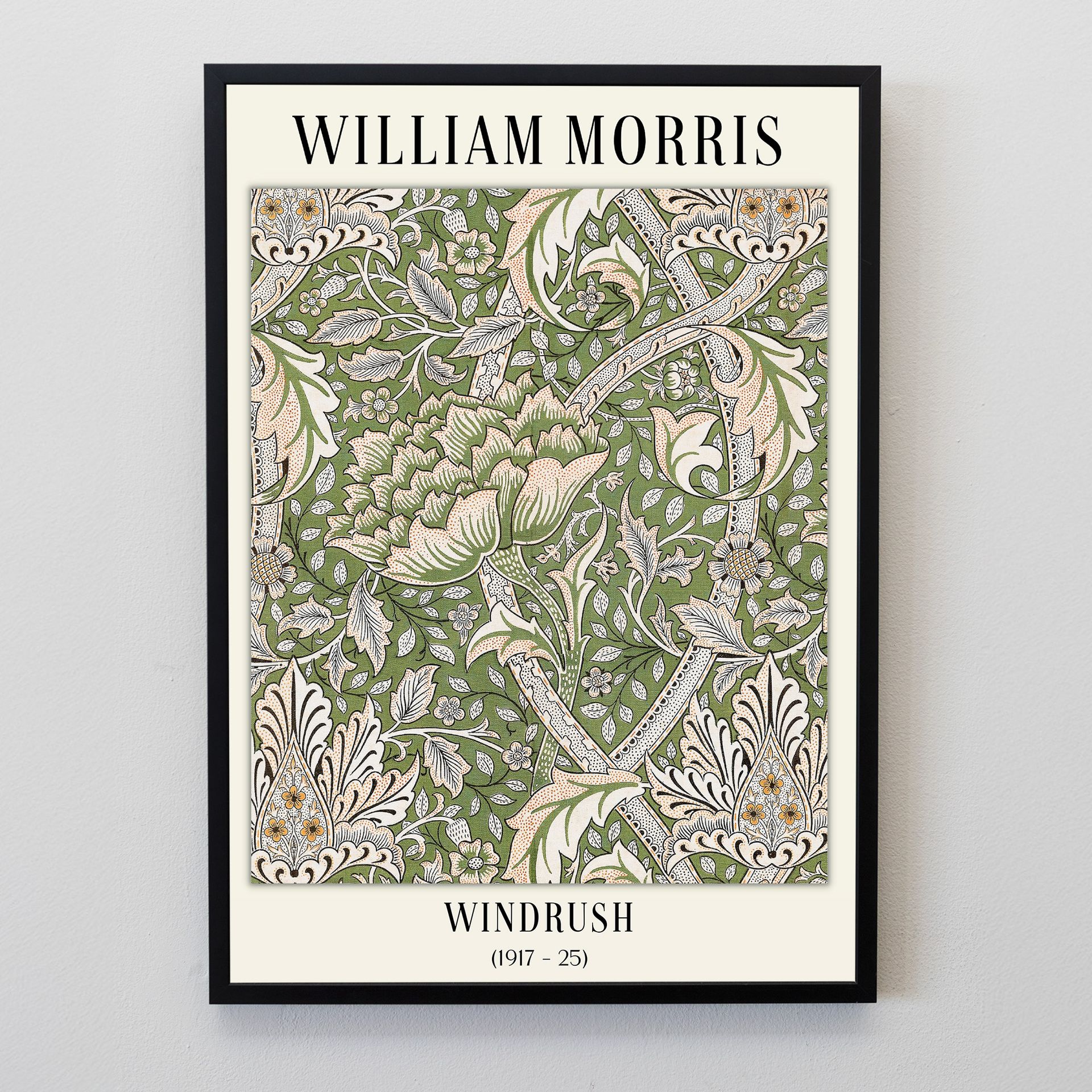 Windrush - William Morris Wall Art Print