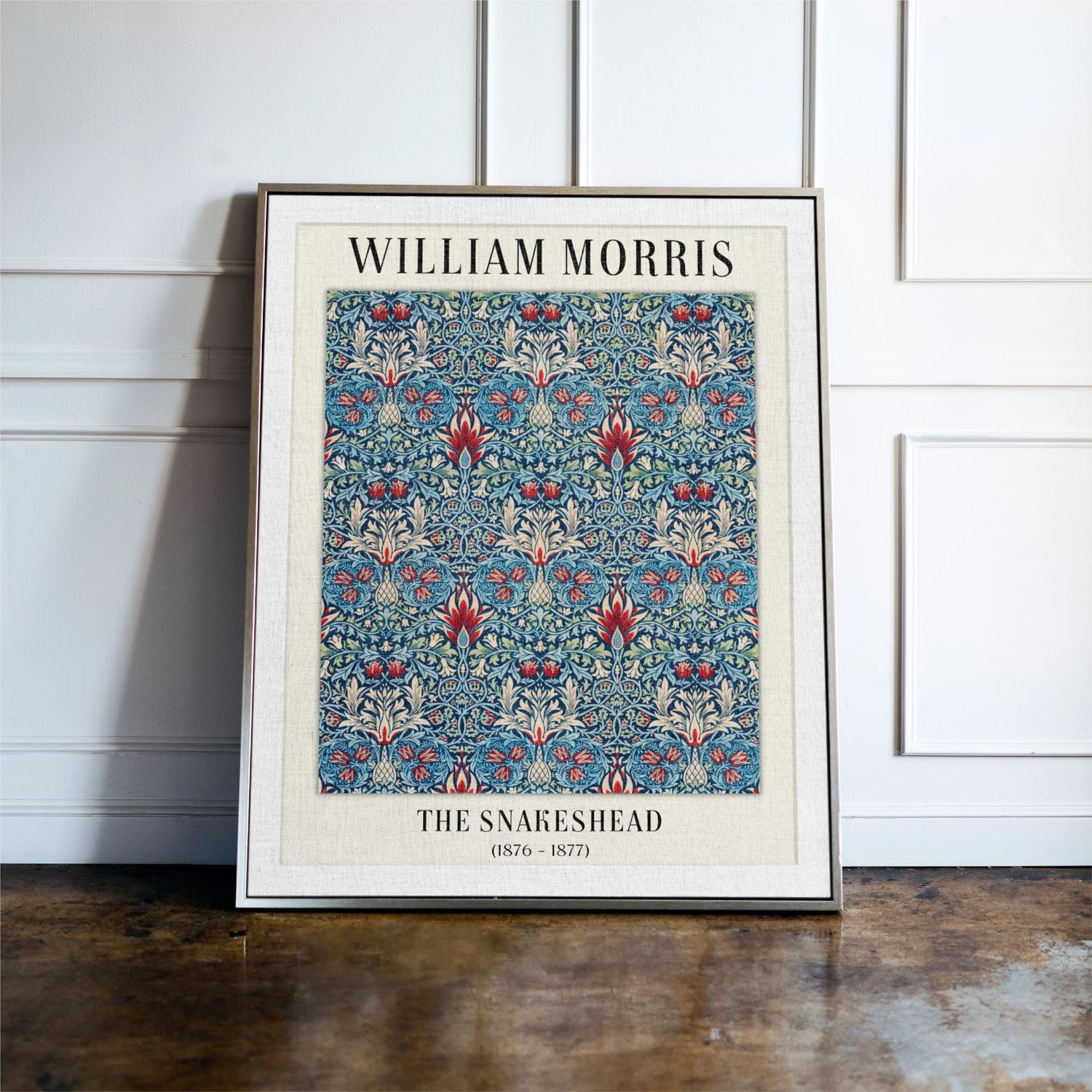Snakeshead - William Morris Wall Art Print
