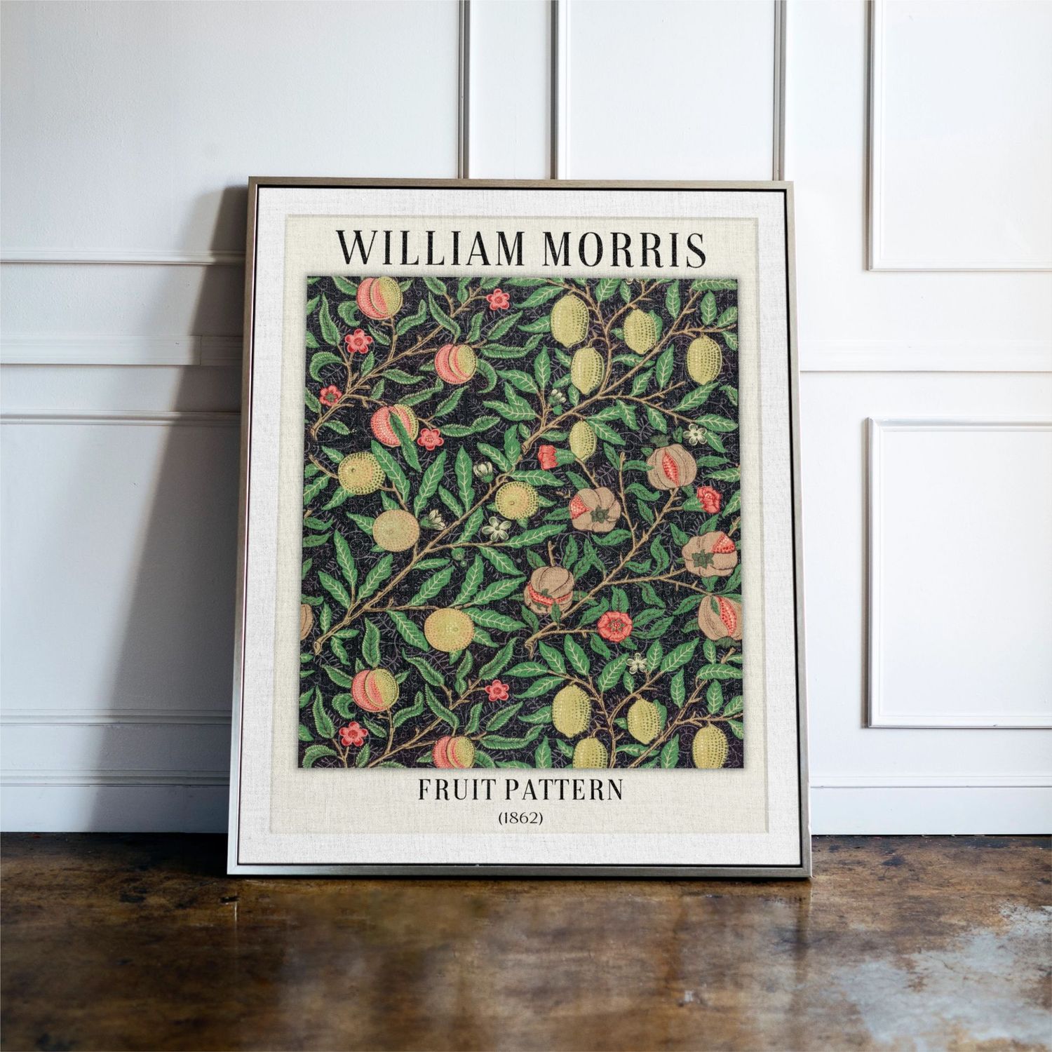 Fruit Pattern - William Morris Wall Art Print