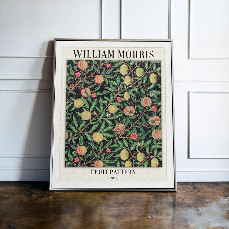 Fruit Pattern - William Morris Wall Art Print