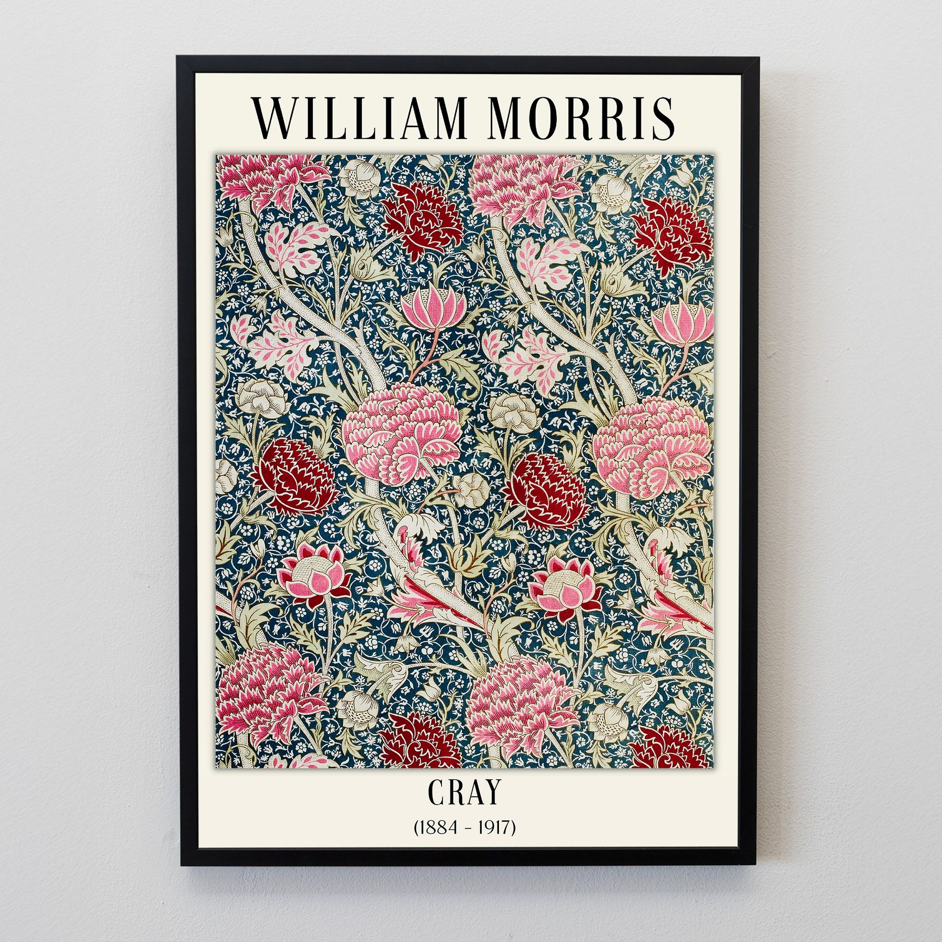 Cray - William Morris Wall Art Print