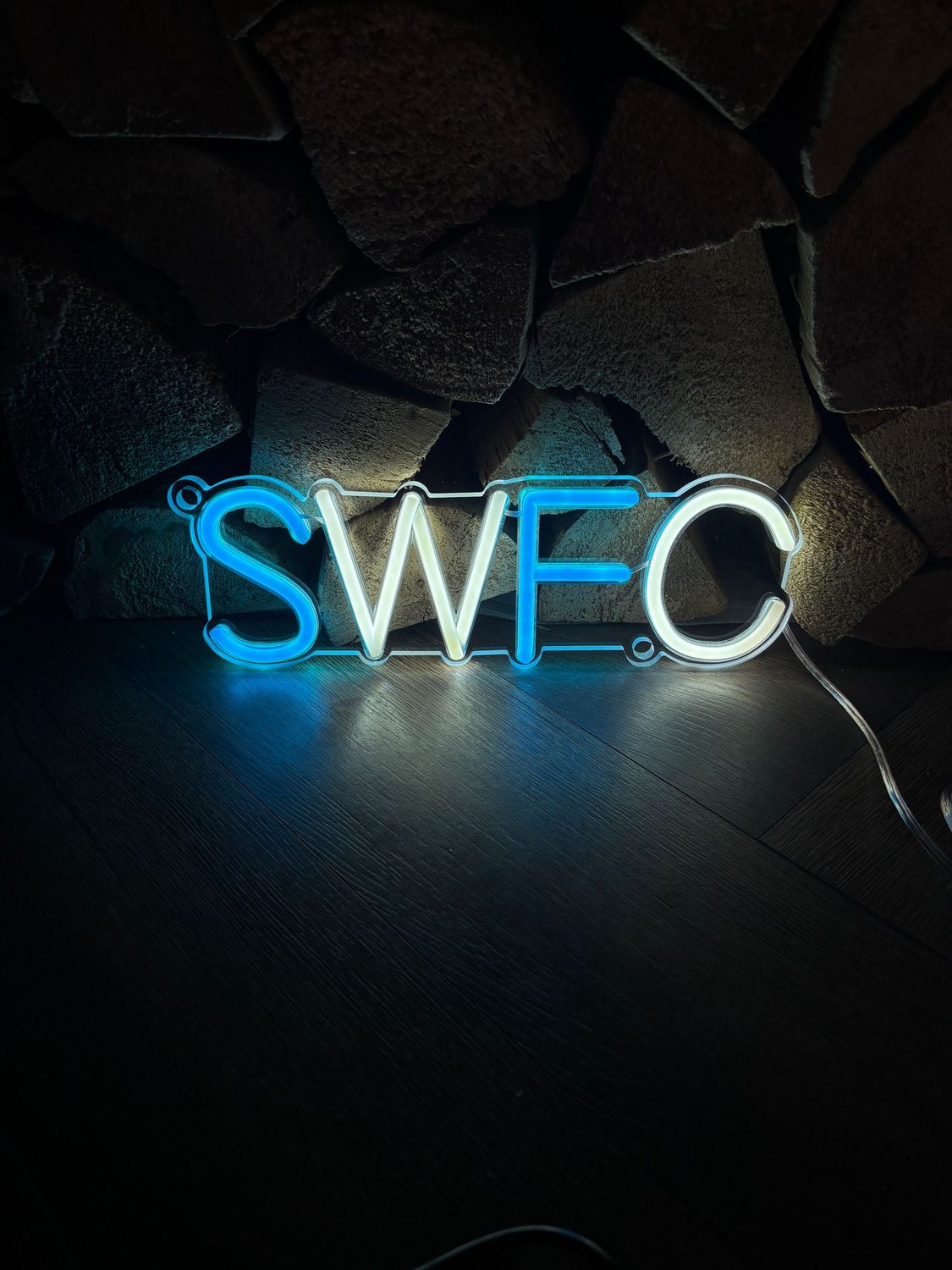 SWFC LED Neon Sign