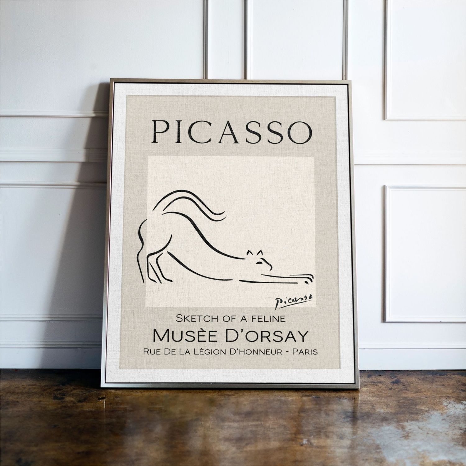 Sketch of a Feline - Pablo Picasso