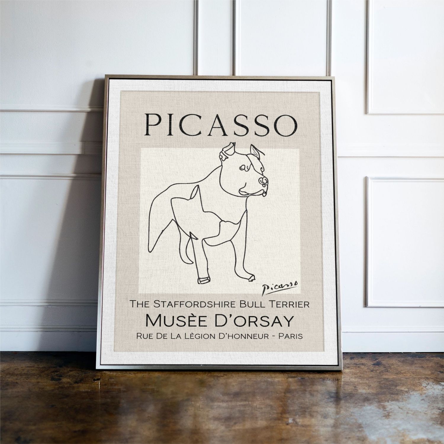 The Staffordshire Bull Terrier  - Pablo Picasso