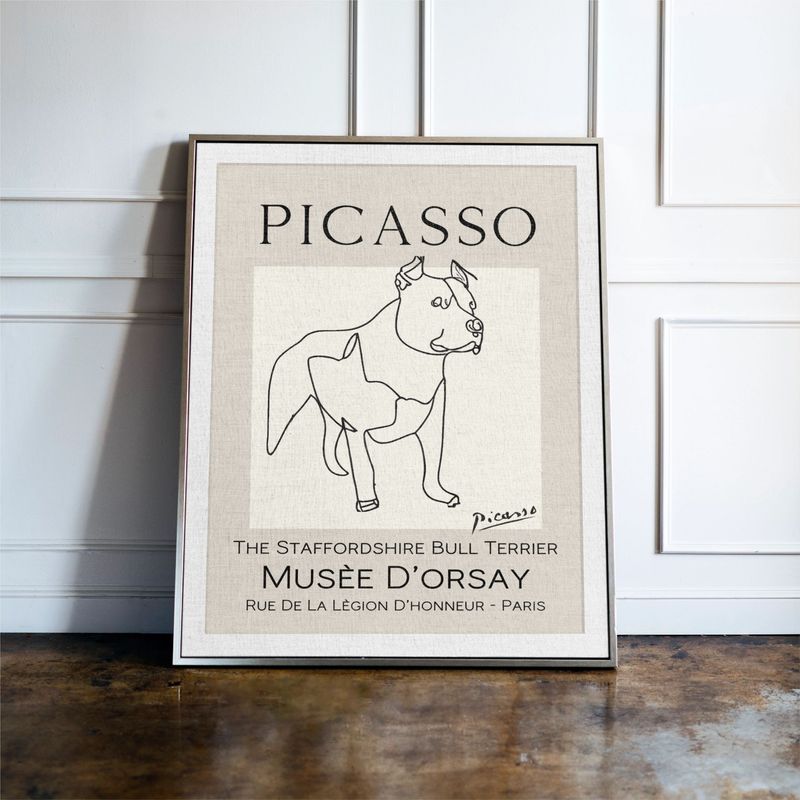 The Staffordshire Bull Terrier  - Pablo Picasso