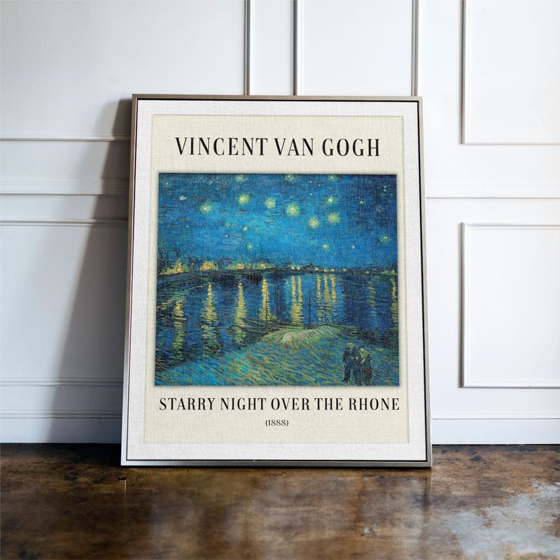 Starry Night over the Rhone  - Vincent Van Gough