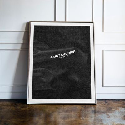 Luxury Black Paris Print