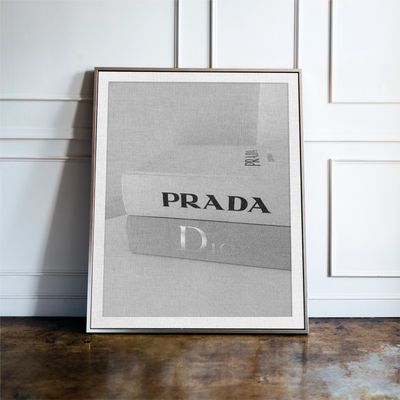 Luxury Fashion Books Print