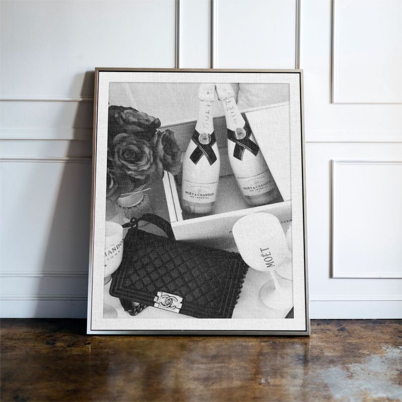Luxury Champagne Print