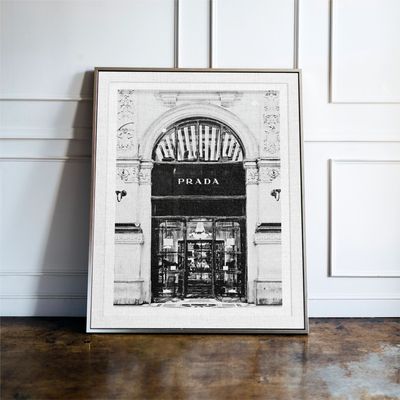 Luxury Fashion Shop Front Print