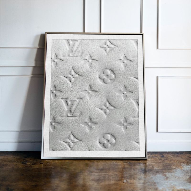 Luxury LV Fashion Print