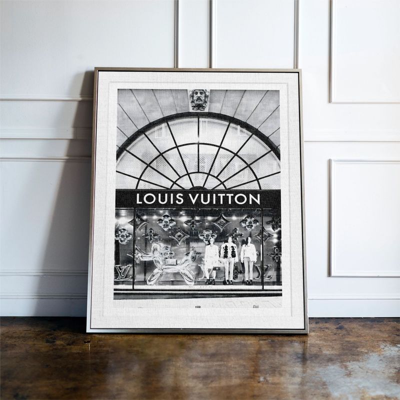 Luxury Fashion Shop Front Print