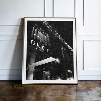 Luxury Fashion Shop Front Print