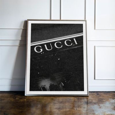 Luxury Fashion Shop Front Print