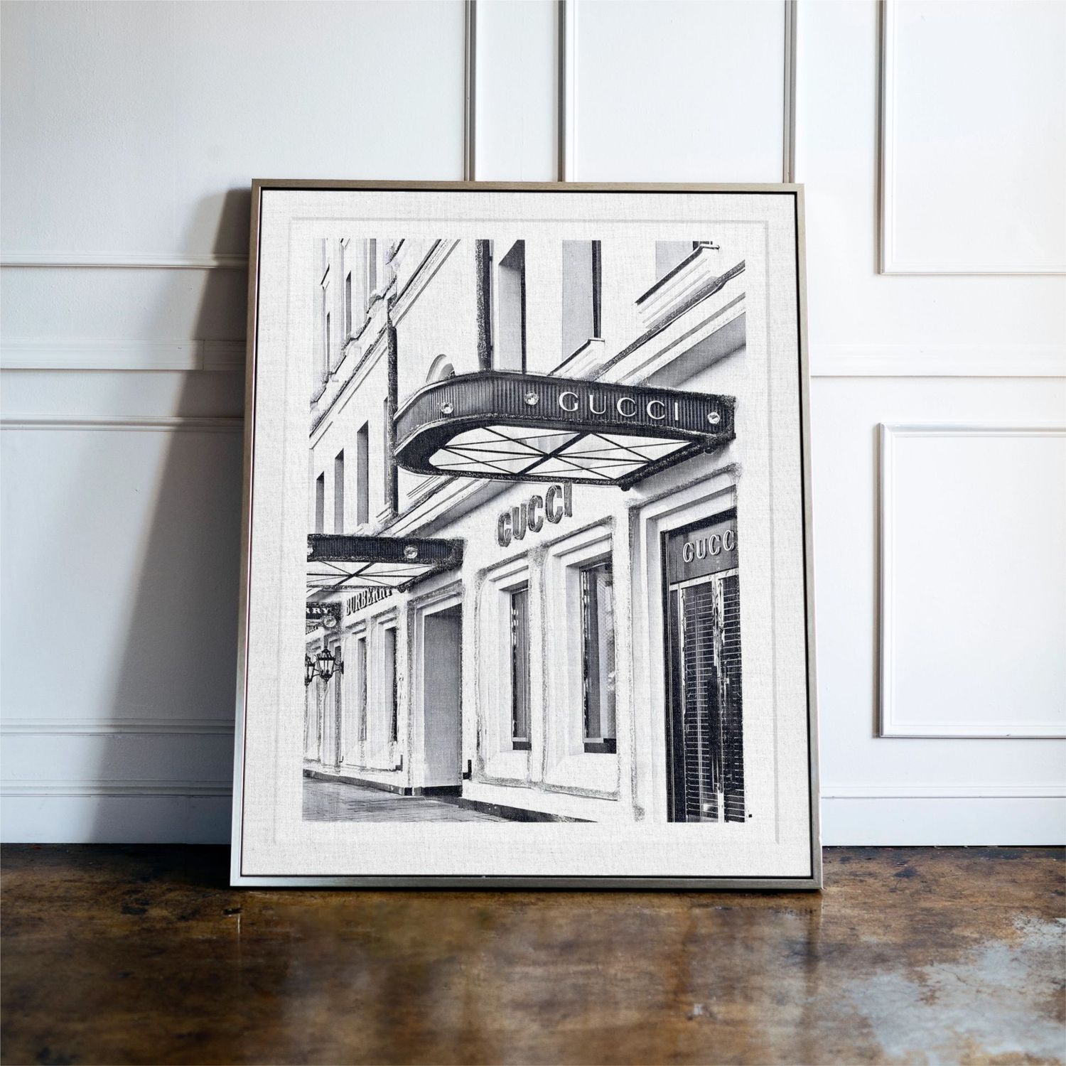 Luxury Fashion Shop Front Print