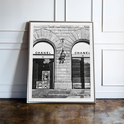 Luxury Fashion Shop Front Print