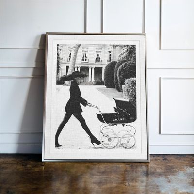 Luxury Fashion Pram Print