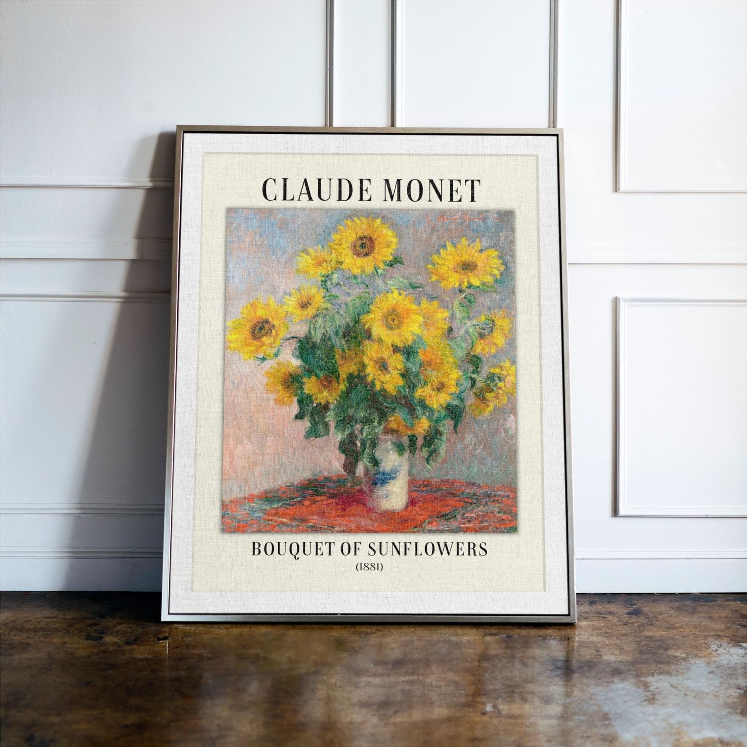 Bouquet of Sunflowers - Claude Monet