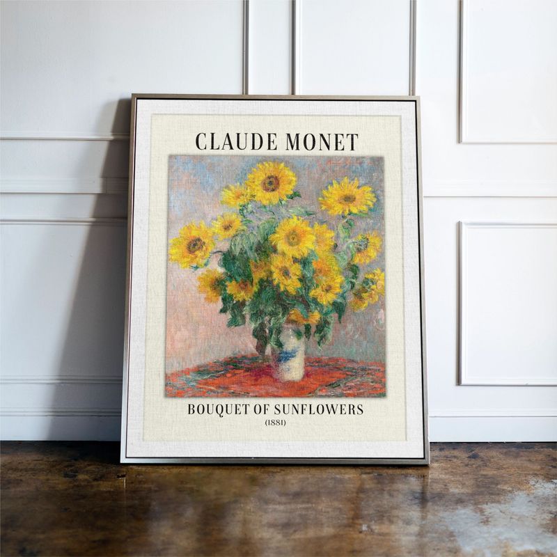 Bouquet of Sunflowers - Claude Monet