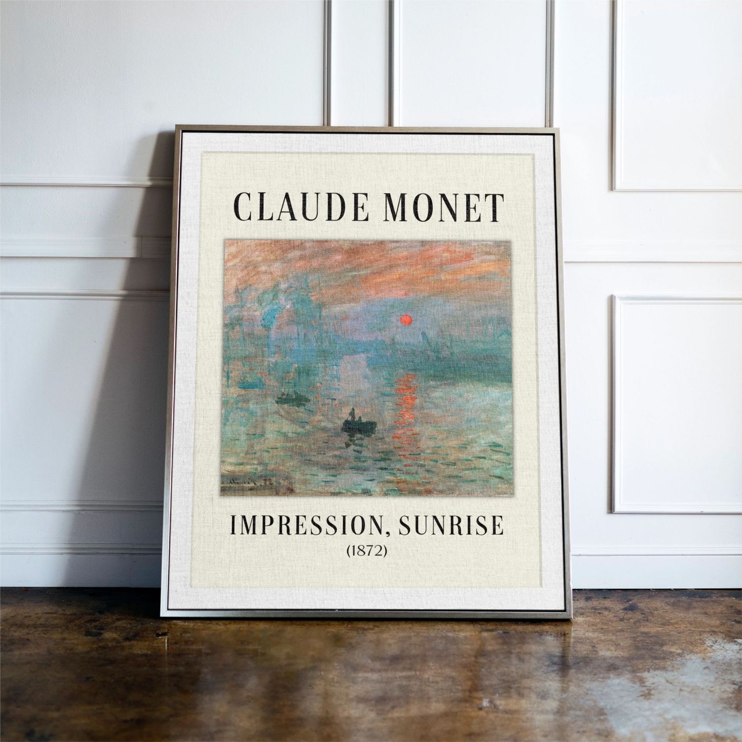 Impression Sunrise - Claude Monet