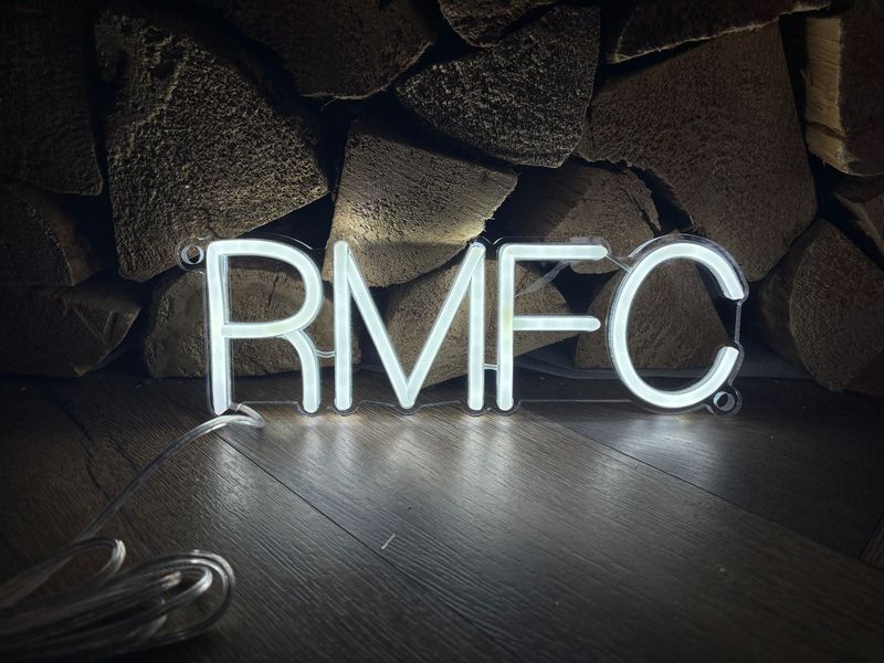 RMFC LED Neon Sign