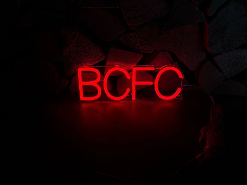 BCFC LED Neon Sign
