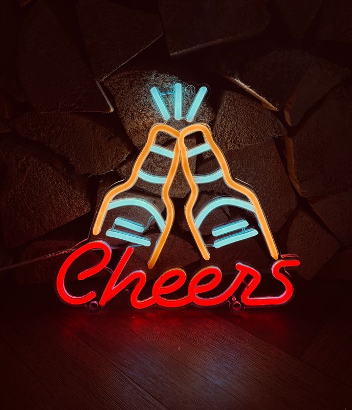 Cheers LED Neon Sign
