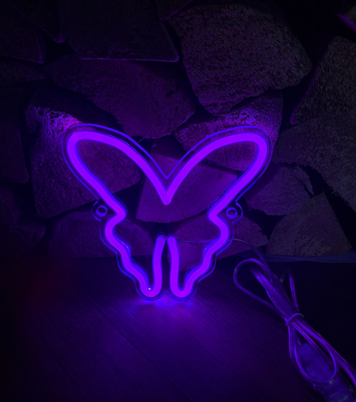 Purple Butterfly LED Neon Sign Purple Butterfly LED Neon Sign