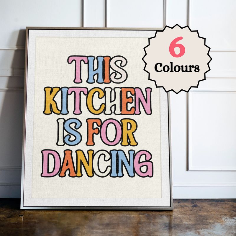 This Kitchen Is For Dancing