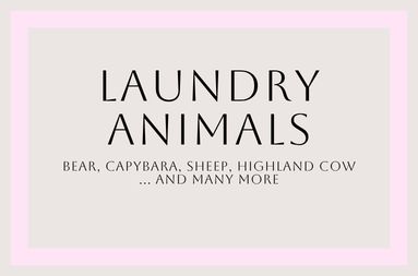 Laundry Animals