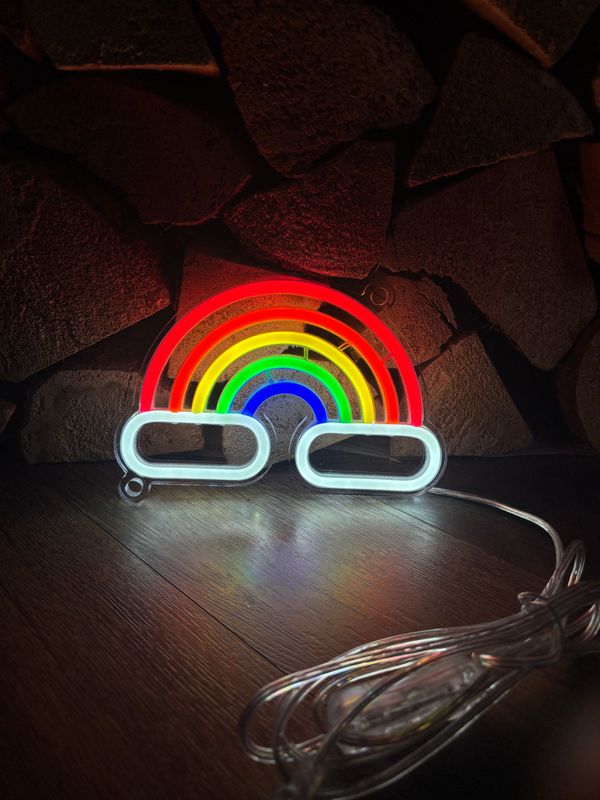 Rainbow LED Neon Sign