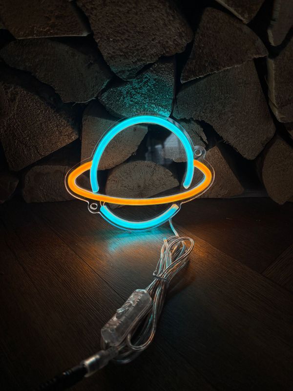 Planet LED Neon Sign