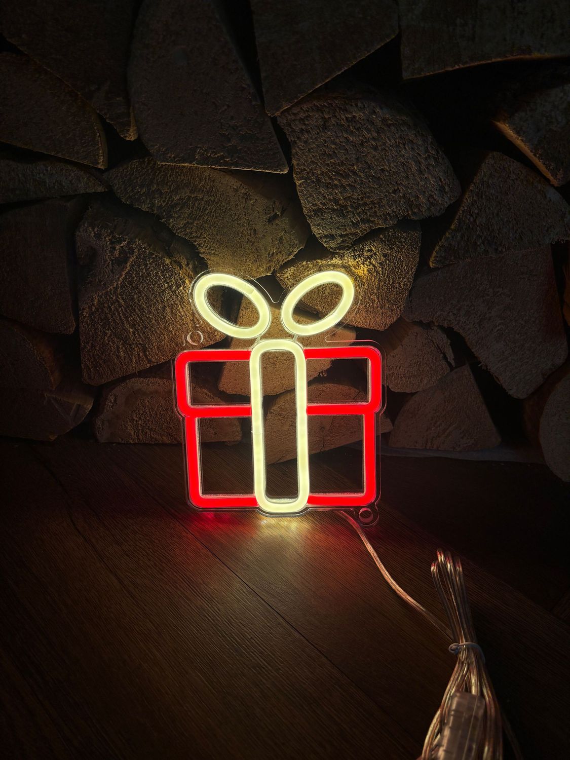 Christmas Present LED Neon Sign