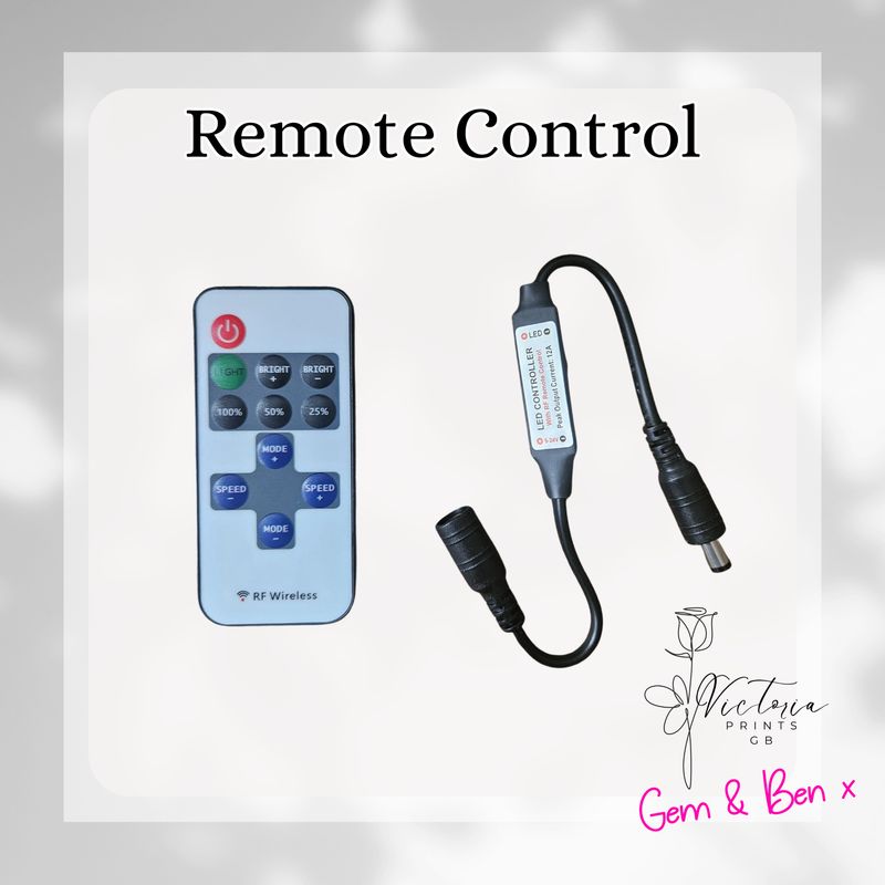 Wireless Remote for LED Neon Signs