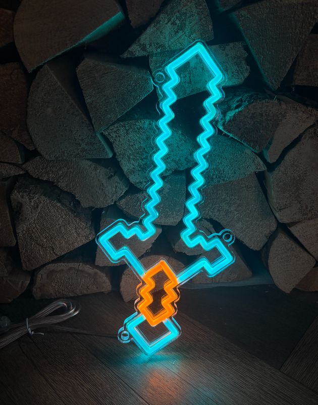 Sword LED Neon Sign