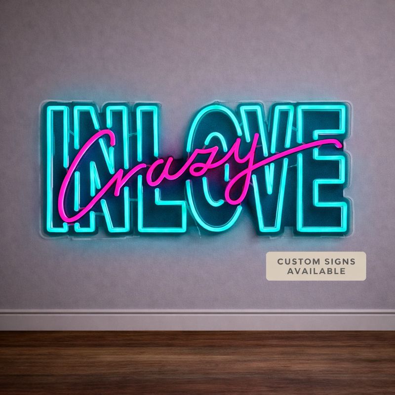 Crazy in Love LED Neon Sign