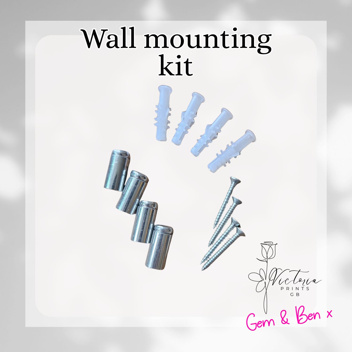 Wall Mountings for LED Neon Signs Wall Mountings for LED Neon Signs