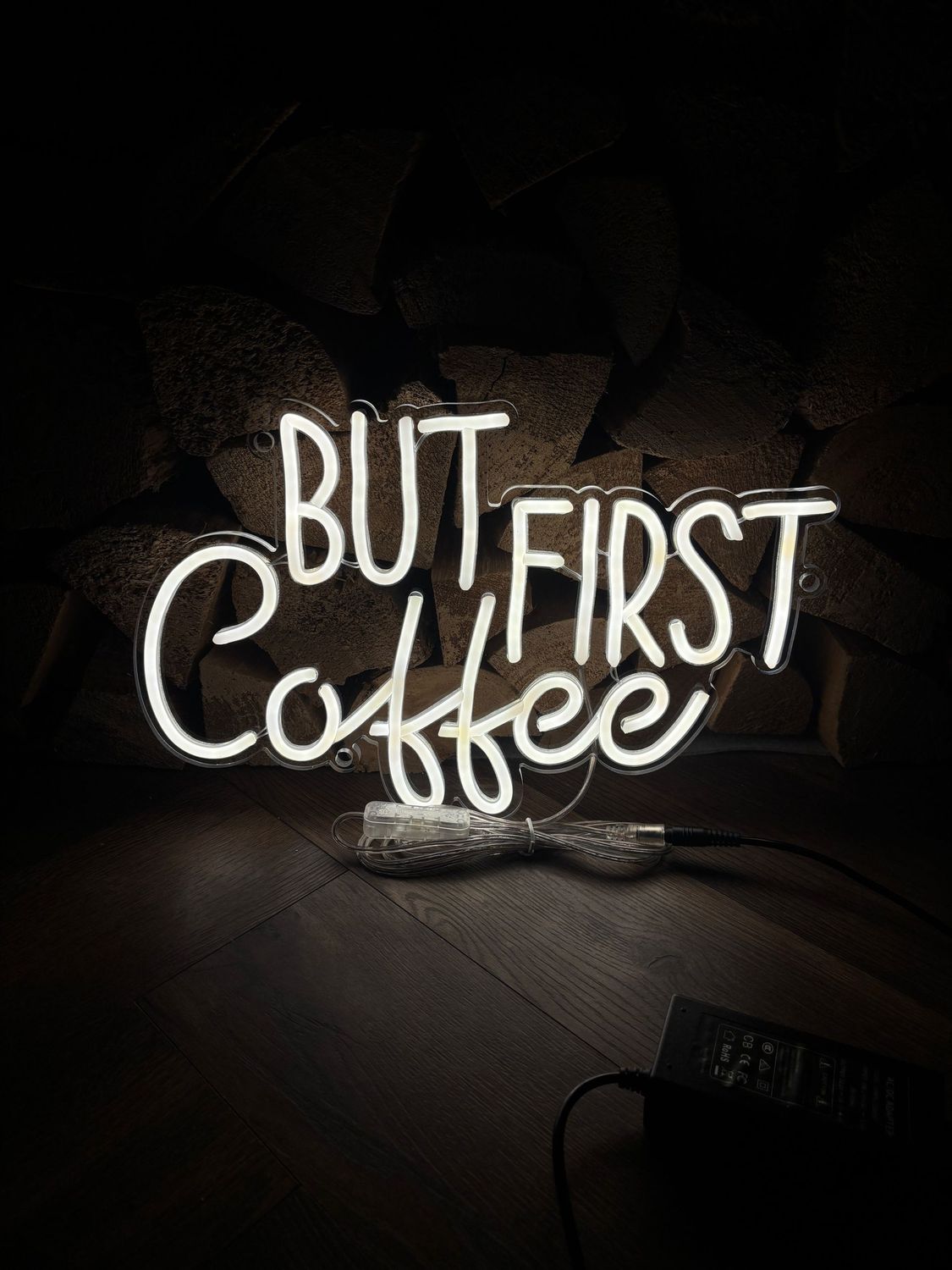 But First Coffee LED Neon Sign