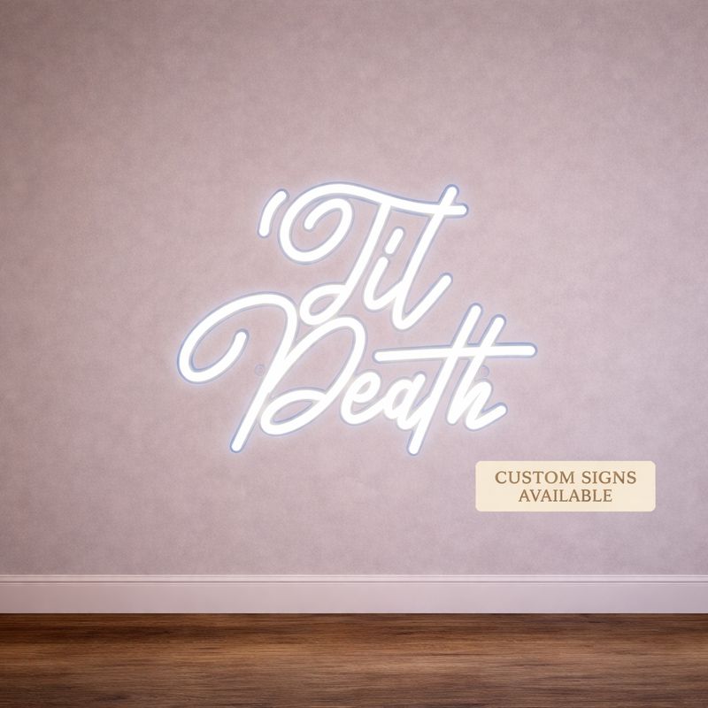 'Til Death LED Neon Sign