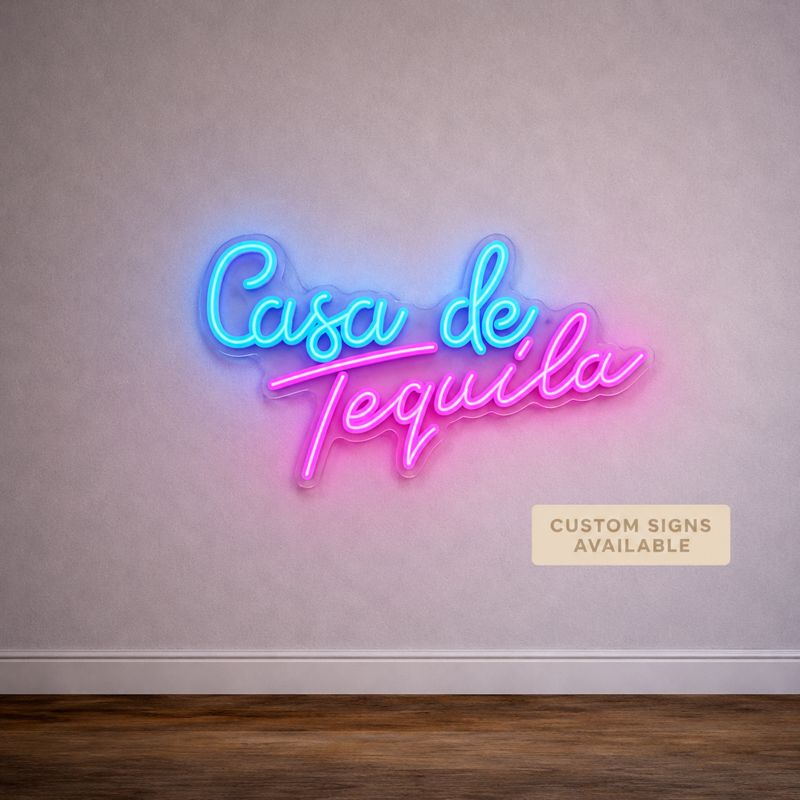 Casa de Tequila LED Neon Sign