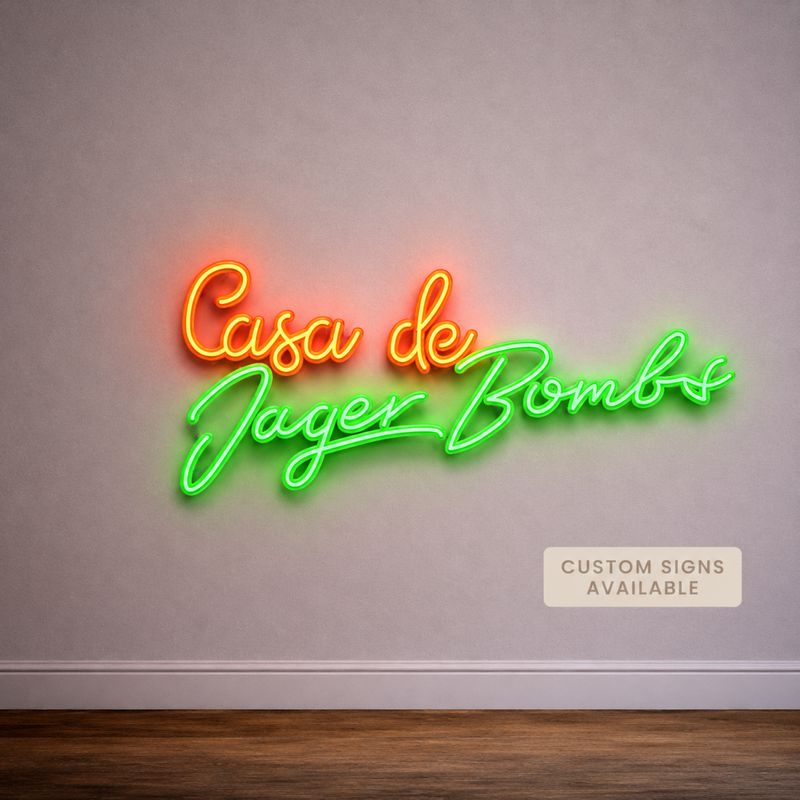 Casa de Jager Bombs LED Neon Sign