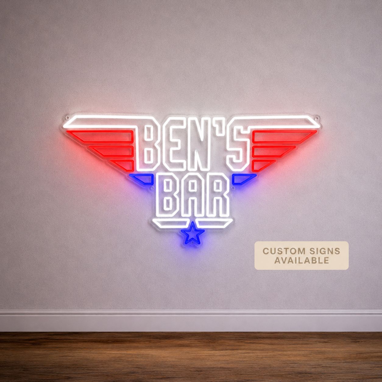Custom Bar LED Neon Sign Custom Bar LED Neon Sign
